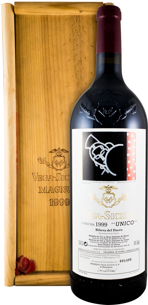 1999 Vega-Sicilia Unico Ribera del Duero tinto 1,5L