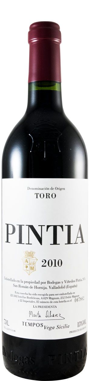 2010 Pintia Toro tinto