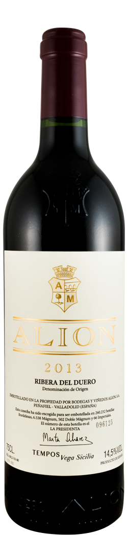 2013 Alión Cosecha Ribera del Duero red