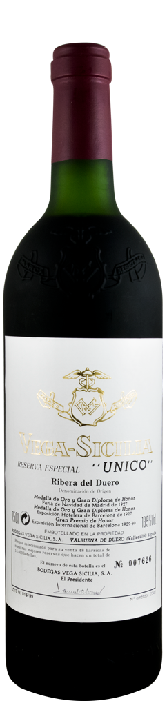 1999 Vega-Sicilia Unico Reserva Especial Ribera del Duero tinto