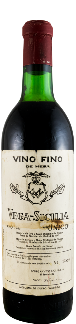 1948 Vega-Sicilia Unico Ribera del Duero red