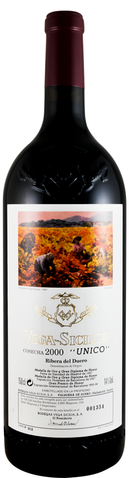 2000 Vega-Sicilia Unico Ribera del Duero tinto 1,5L