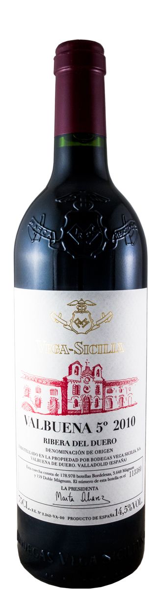2010 Vega-Sicilia Valbuena 5º Ribera del Duero tinto