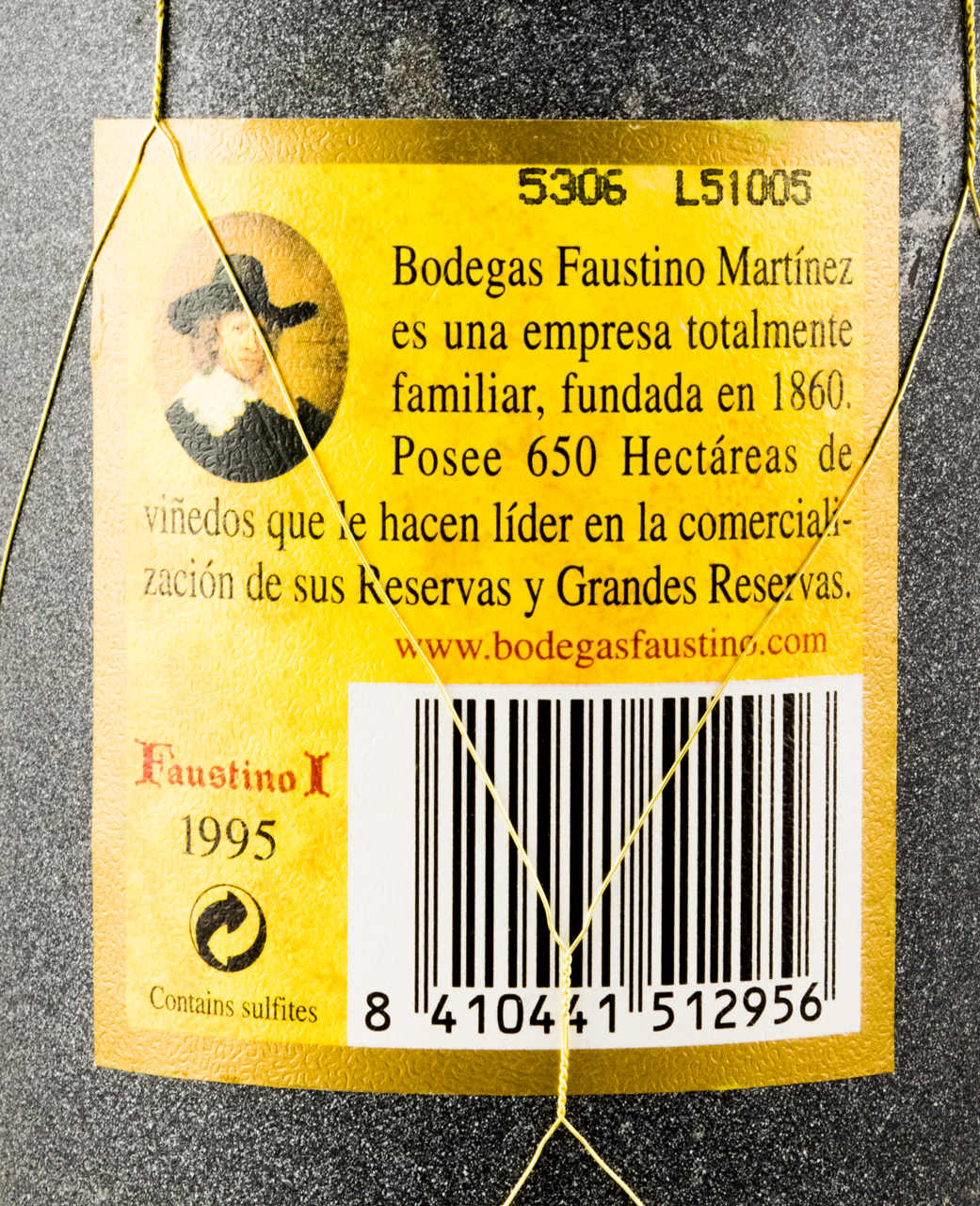 1995 Faustino I Gran Reserva Rioja tinto