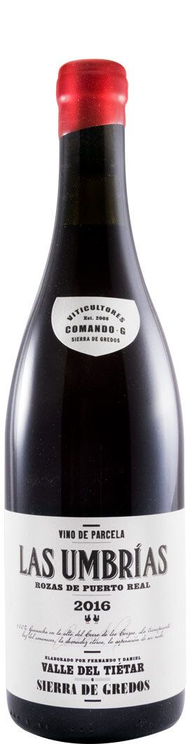 2016 Comando G Las Umbrías Vinos de Madrid tinto