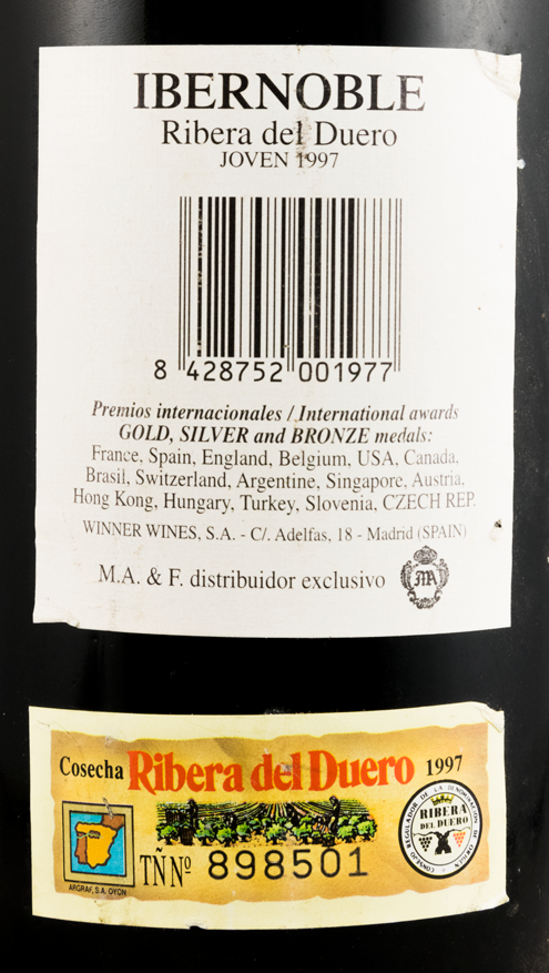 1997 Ibernoble Ribera del Duero red