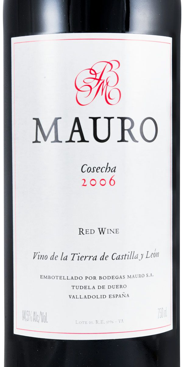 2006 Bodegas Mauro Castilla y León red