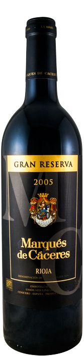 2005 Marqués de Cáceres Gran Reserva Rioja red