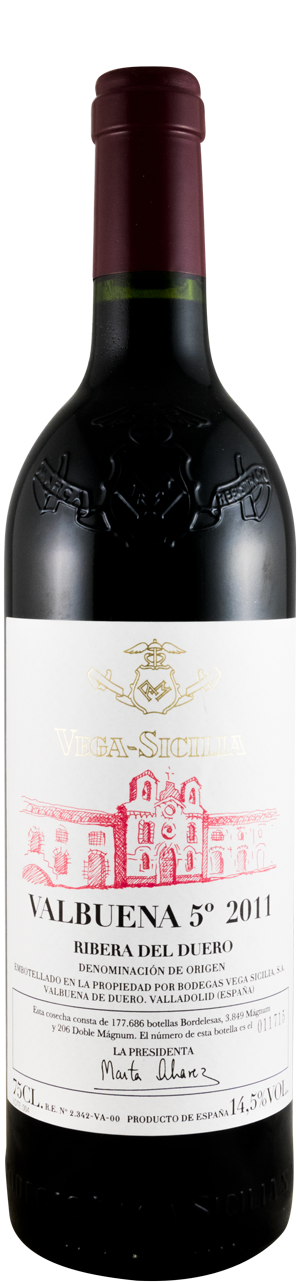 2011 Vega-Sicilia Valbuena 5º Ribera del Duero tinto