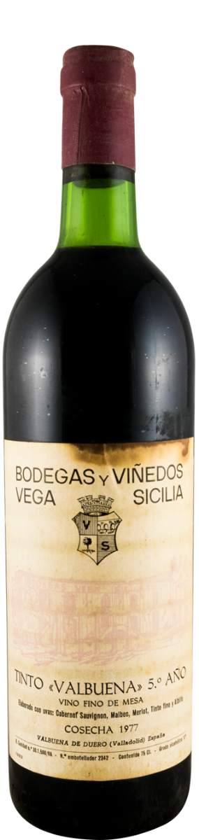 1977 Vega-Sicilia Valbuena 5º Ribera del Duero tinto