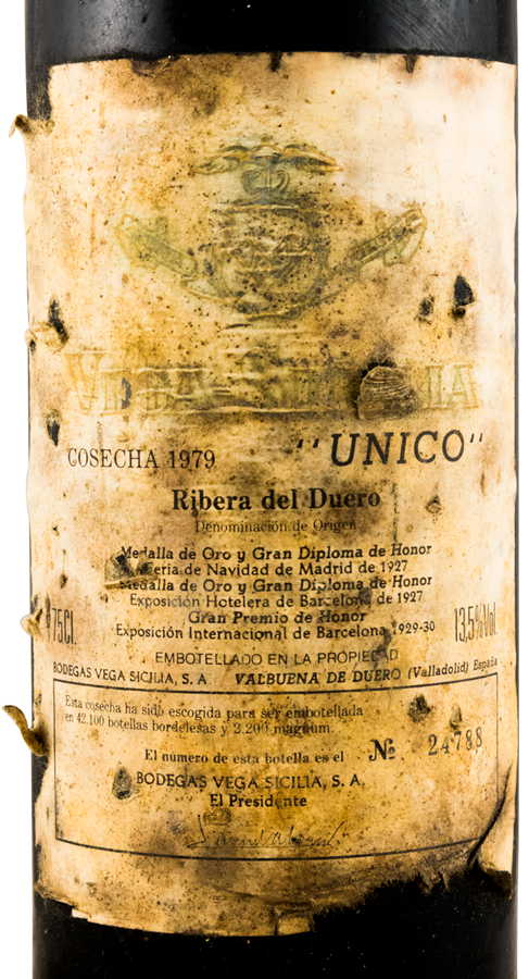 1979 Vega-Sicilia Unico Ribera del Duero tinto