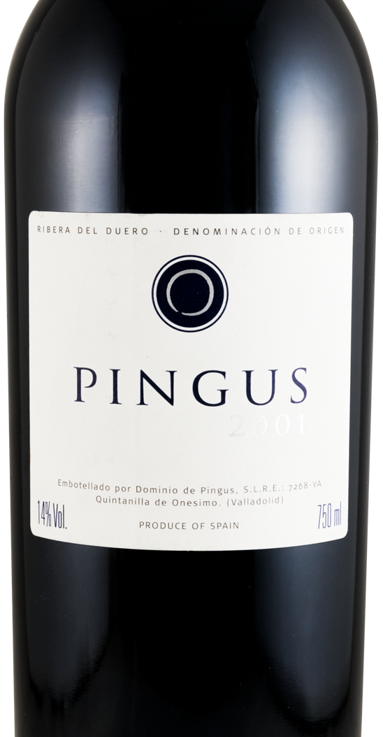2001 Pingus Ribera del Duero tinto