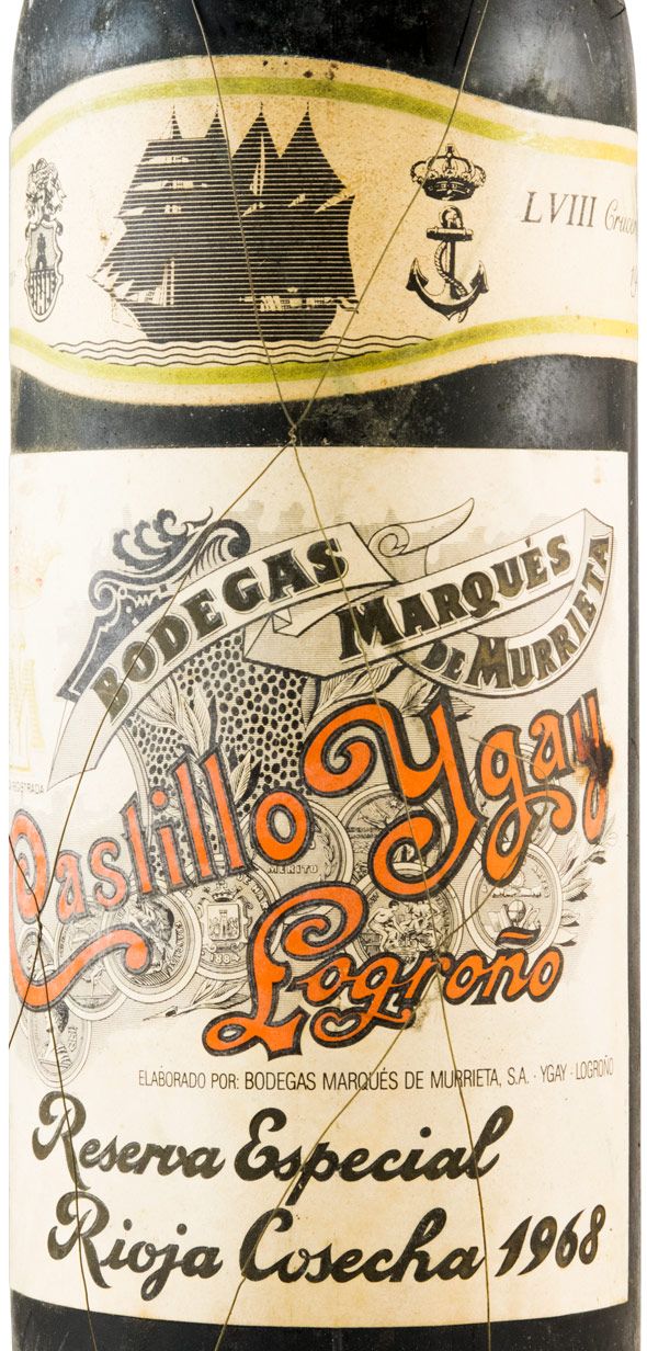 1968 Marqués de Murrieta Castillo Ygay Reserva Especial Rioja tinto