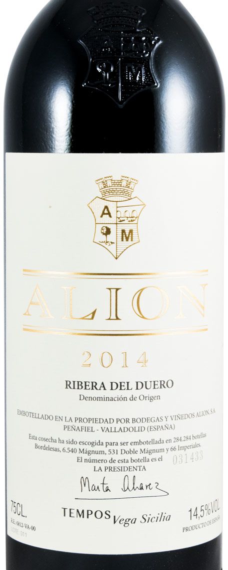 2014 Alión Cosecha Ribera del Duero tinto