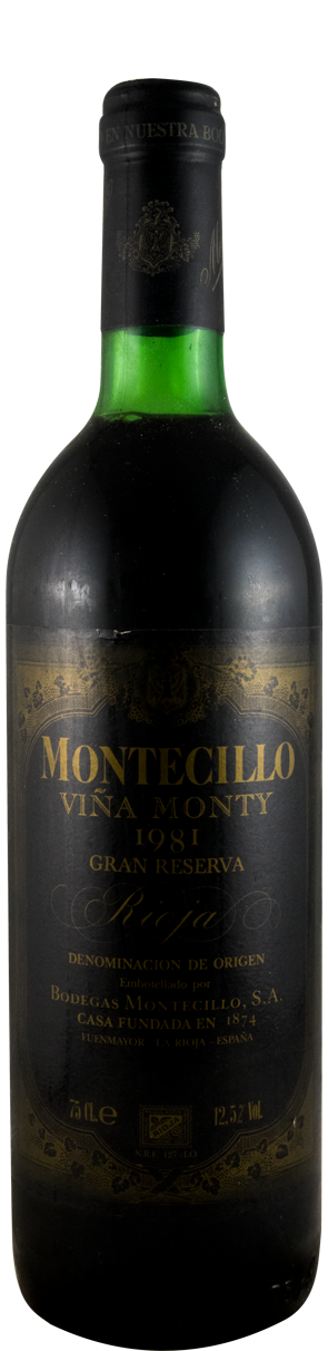 1981 Montecillo Viña Monty Gran Reserva Rioja tinto