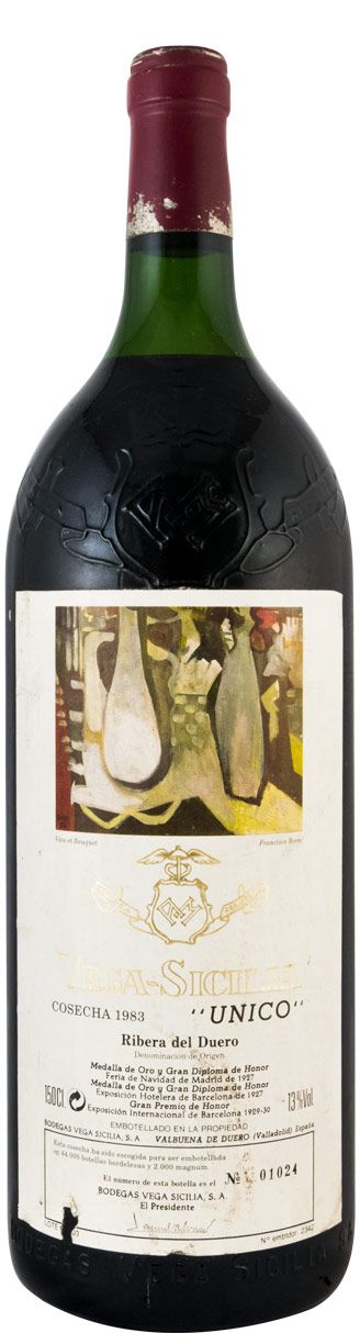 1983 Vega-Sicilia Unico Ribera del Duero tinto 1,5L