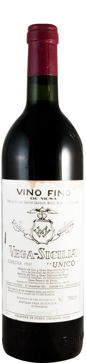 1965 Vega-Sicilia Unico Ribera del Duero red