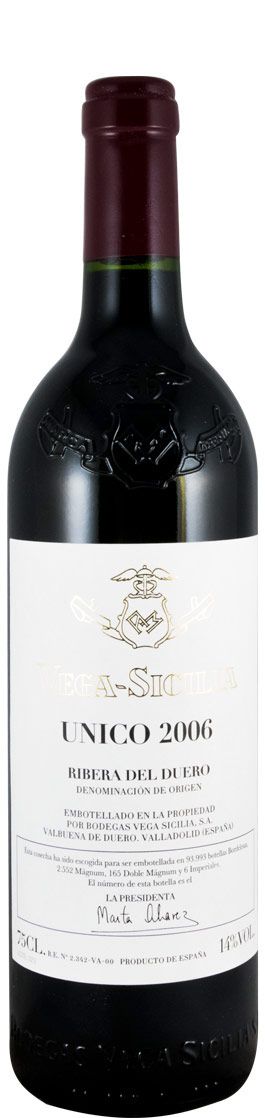 2006 Vega-Sicilia Unico Ribera del Duero red
