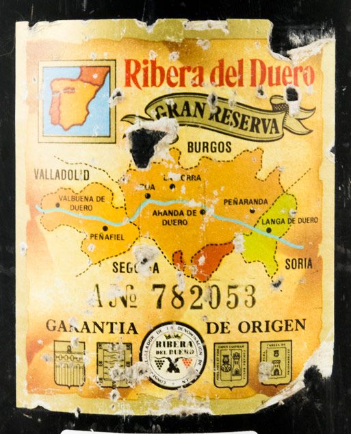 1989 Vega-Sicilia Unico Reserva Especial Ribera del Duero tinto
