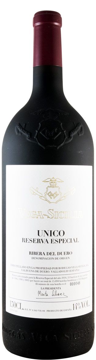 2016 Vega-Sicilia Unico Reserva Especial Ribera del Duero tinto 1,5L