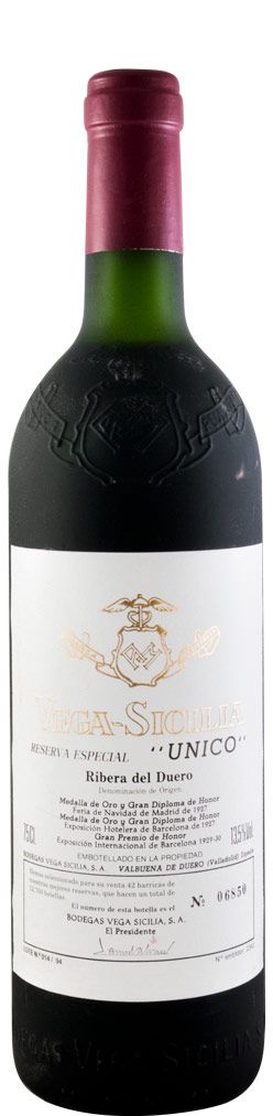 1994 Vega-Sicilia Unico Reserva Especial Ribera del Duero tinto