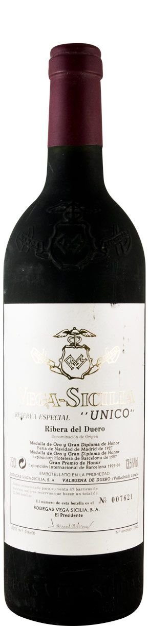 2000 Vega-Sicilia Unico Reserva Especial Ribera del Duero red
