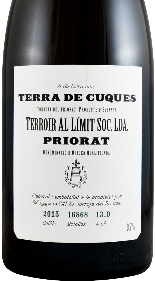 2015 Terroir al Límit Terra de Cuques Priorat branco