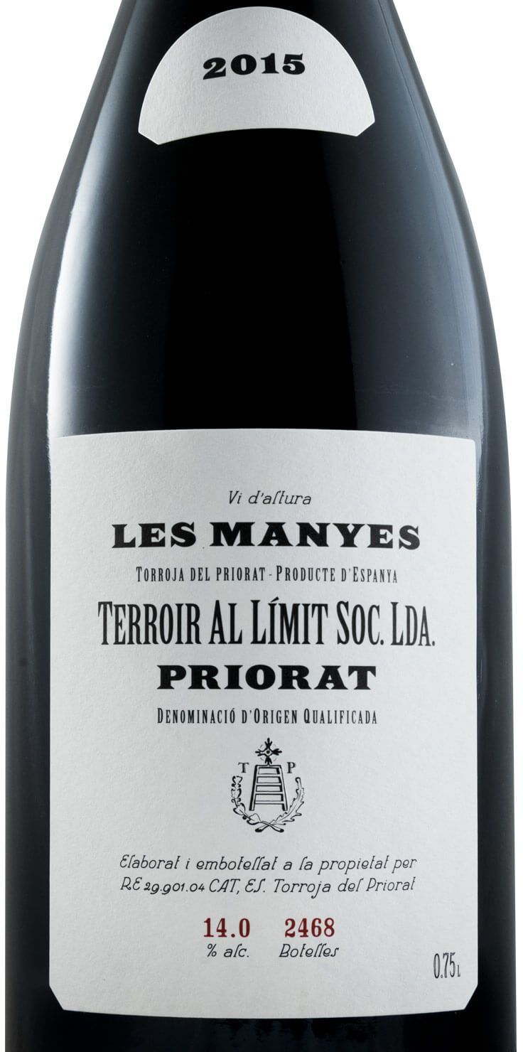 2015 Terroir al Límit Les Manyes Priorat tinto