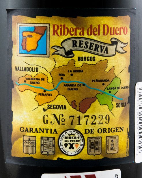 1987 Vega-Sicilia Valbuena 3º Ribera del Duero red