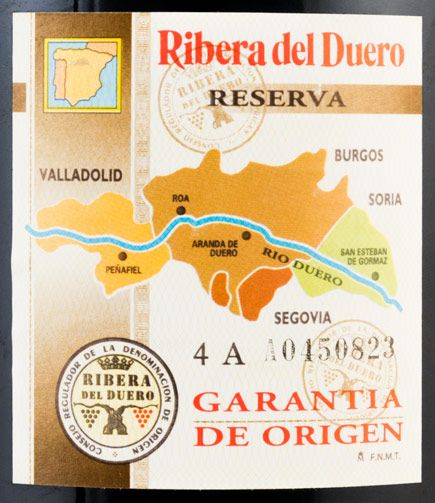 1998 Vega-Sicilia Valbuena 5º Ribera del Duero tinto 1,5L
