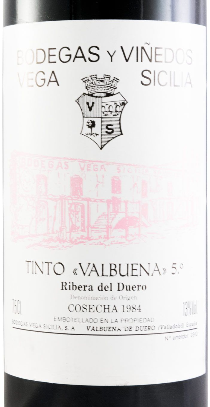 1984 Vega-Sicilia Valbuena 5º Ribera del Duero tinto