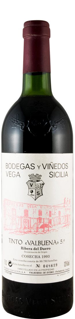 1993 Vega-Sicilia Valbuena 5º Ribera del Duero tinto