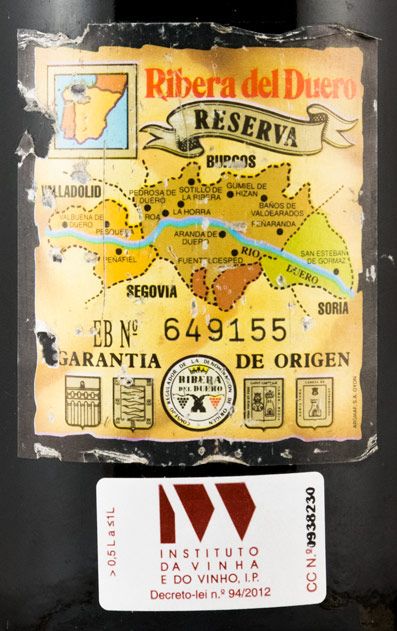 1993 Vega-Sicilia Valbuena 5º Ribera del Duero tinto