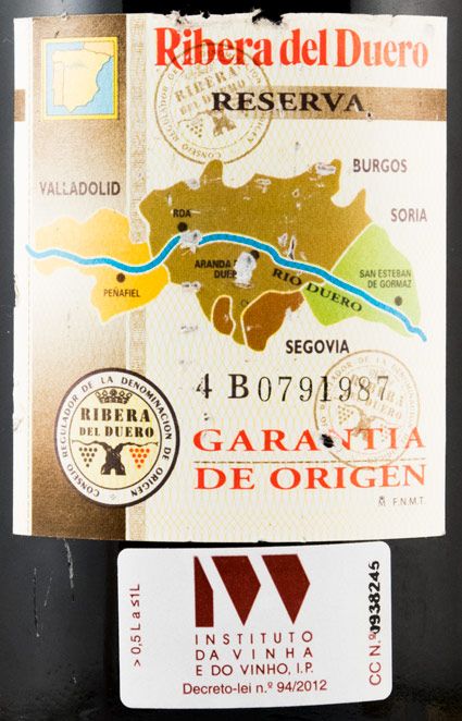 1995 Vega-Sicilia Valbuena 5º Ribera del Duero tinto