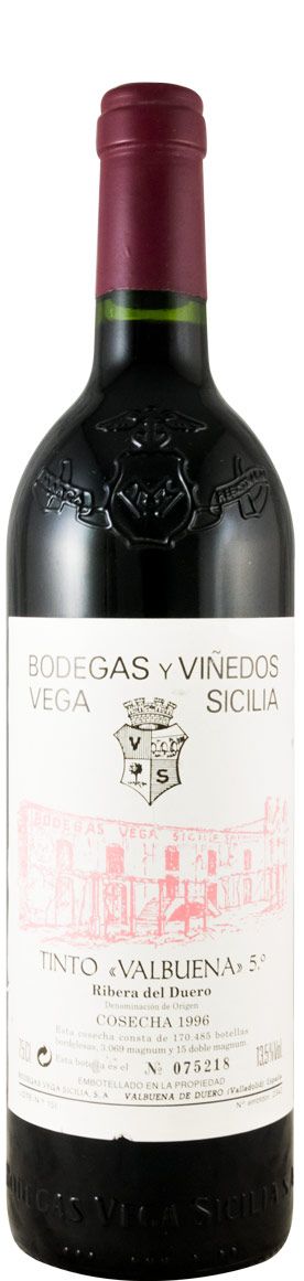 1996 Vega-Sicilia Valbuena 5º Ribera del Duero tinto