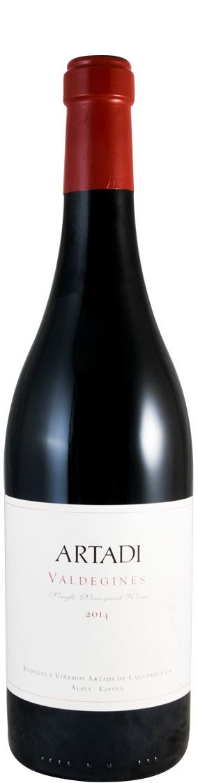 2014 Artadi Valdegines red