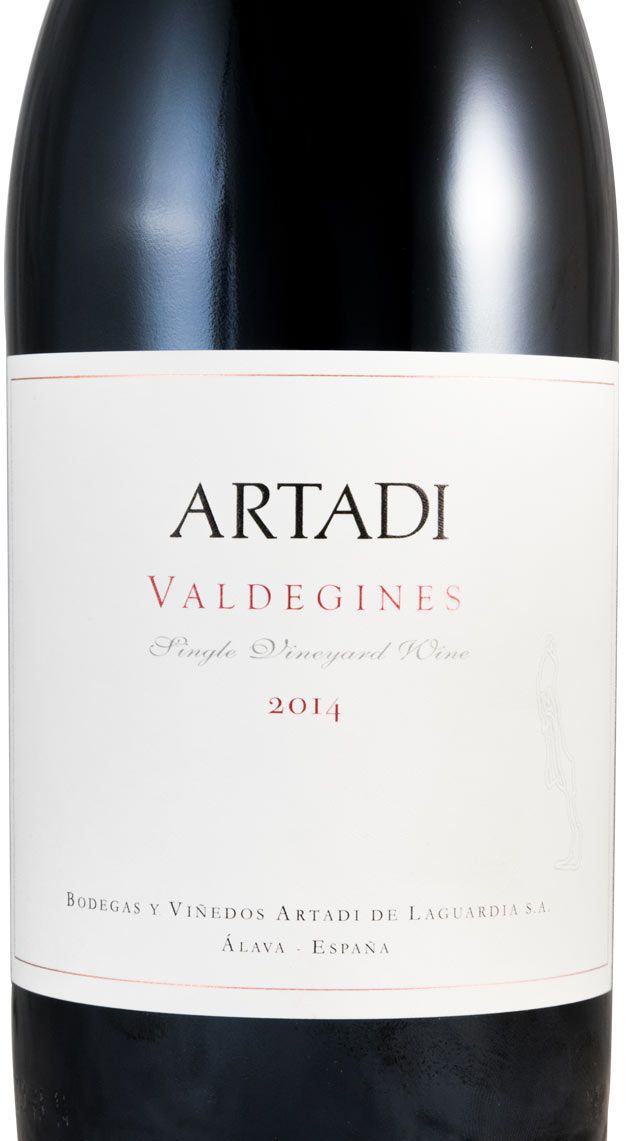 2014 Artadi Valdegines red