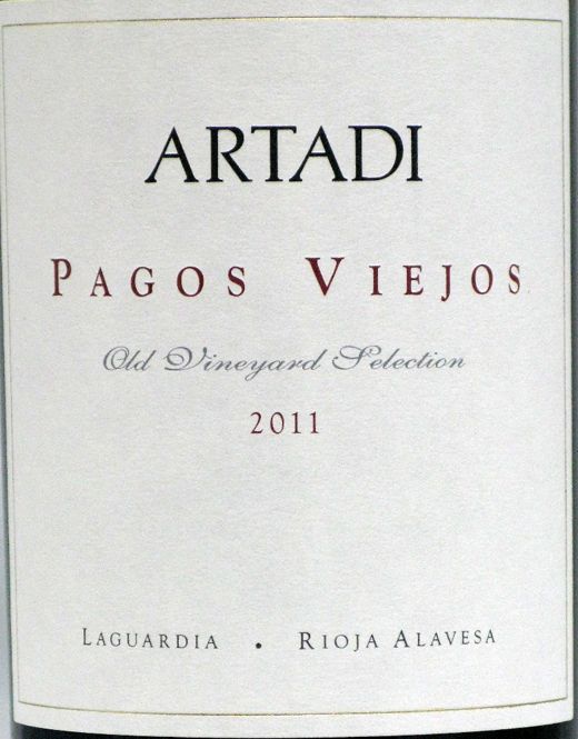 2011 Artadi Pagos Viejos tinto