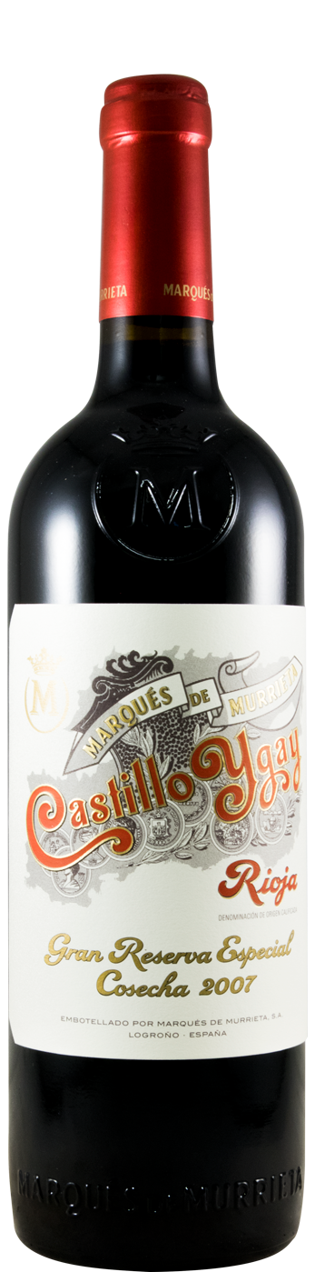 2007 Marqués de Murrieta Castillo Ygay Gran Reserva Especial Rioja red