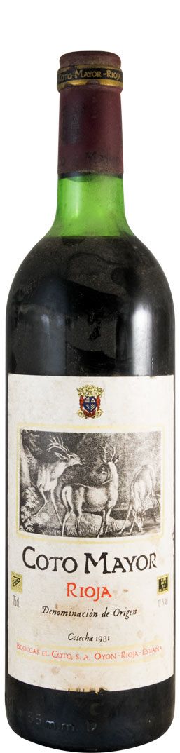 1981 El Coto Mayor Rioja tinto