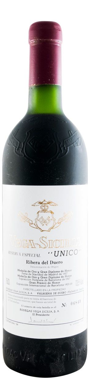 1994 Vega-Sicilia Unico Ribera del Duero tinto