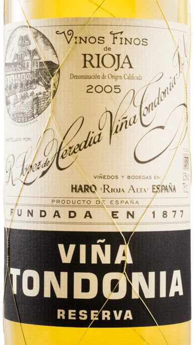 2005 López de Heredia Viña Tondonia Reserva branco