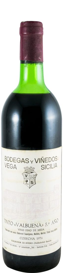 1976 Vega-Sicilia Valbuena 5º Ribera del Duero tinto