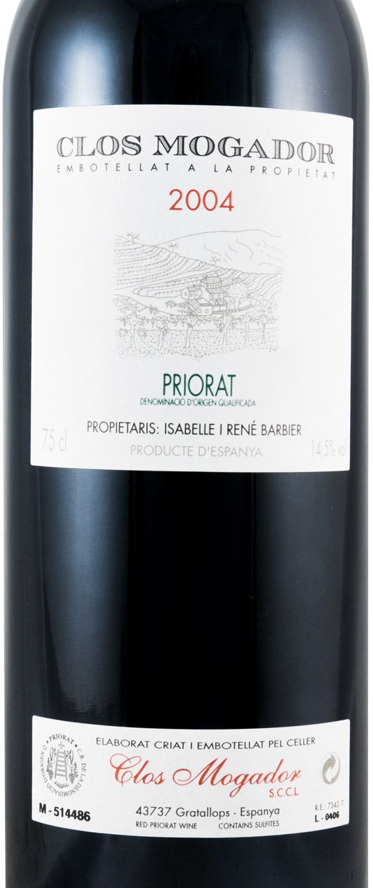 2004 Clos Mogador Priorat tinto