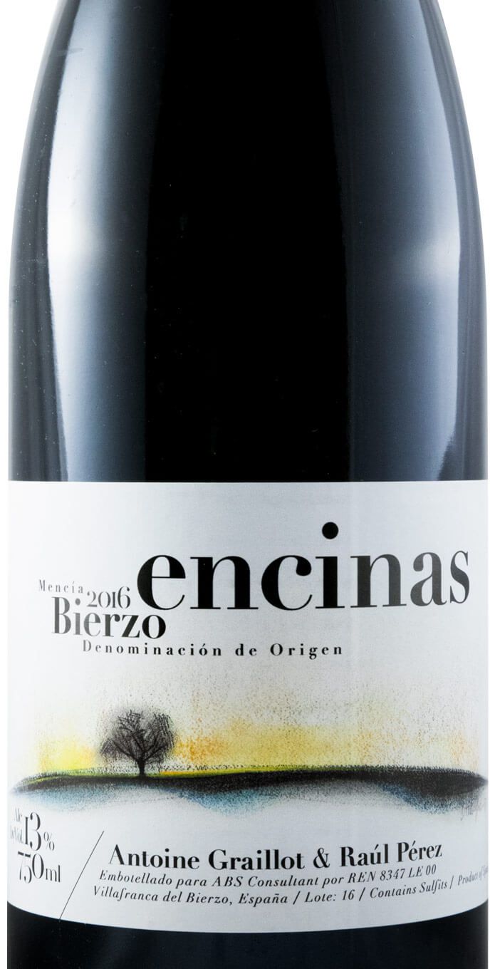 2016 Alain Graillot & Raúl Pérez Encinas Bierzo red