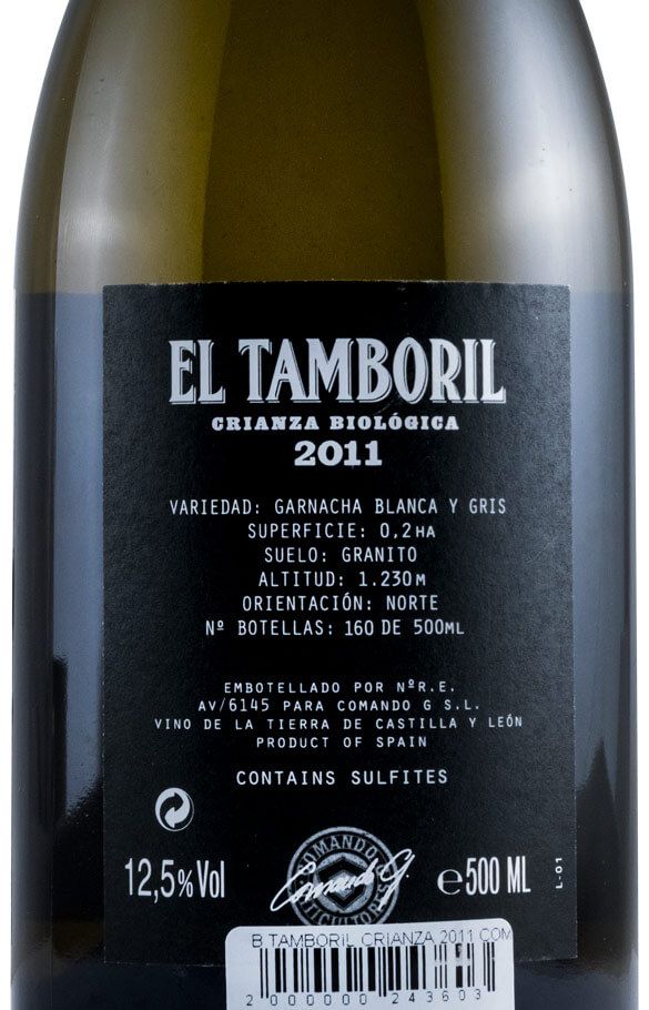 2011 Comando G Tamboril Crianza branco