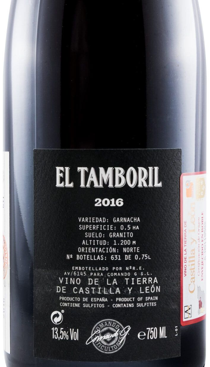 2016 Comando G Tamboril red