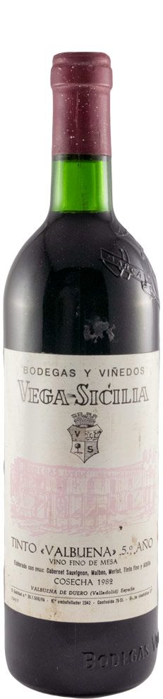 1982 Vega-Sicilia Valbuena 5º Ribera del Duero tinto