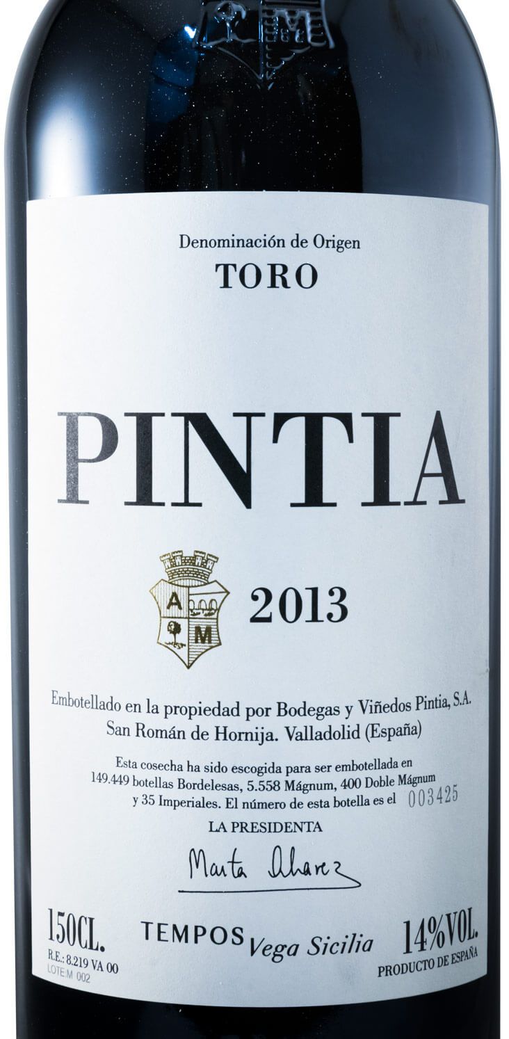 2013 Pintia Toro tinto 1,5L