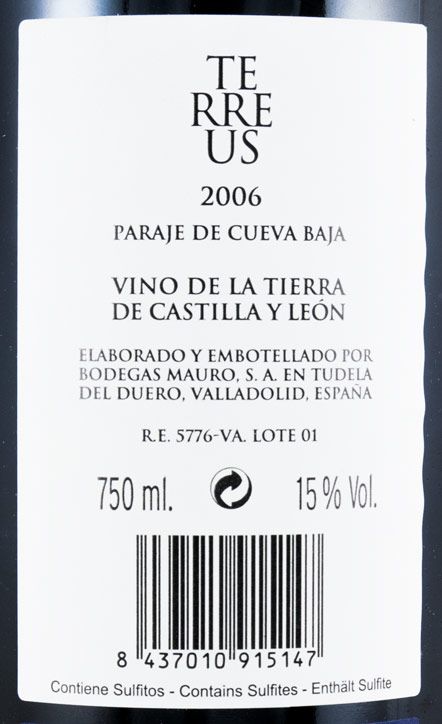 2006 Bodegas Mauro Terreus Paraje de Cueva Baja tinto